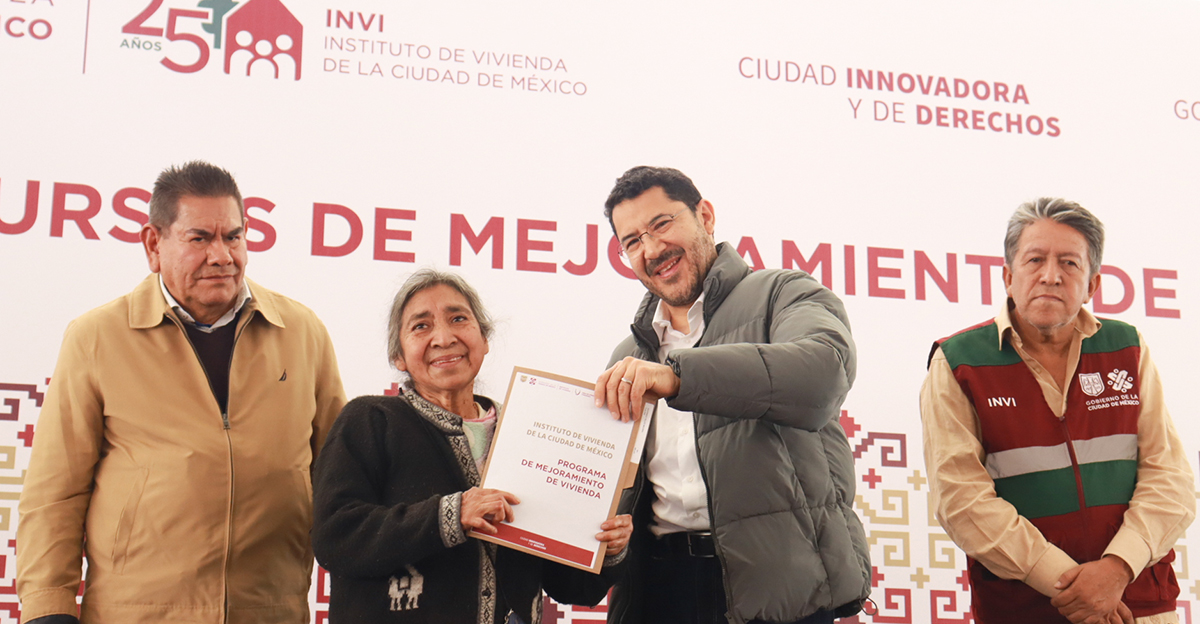 Entregamos apoyos del programa “Mejoramiento de Vivienda”