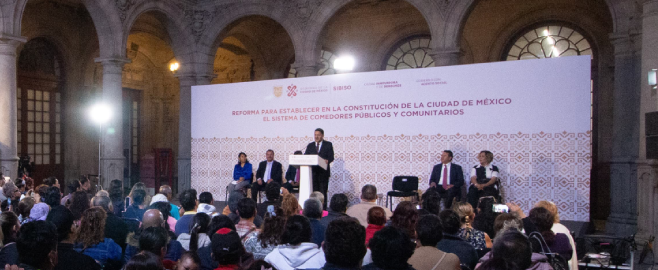 Presentamos la Reforma para incluir a los Comedores Públicos y Comunitarios en la Constitución de la Ciudad de México